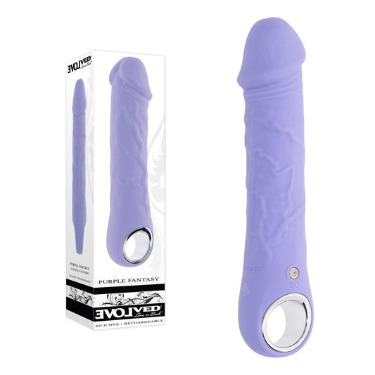 Evolved Purple Fantasy Purple 18.4 Cm Usb Rechargeable Vibrator