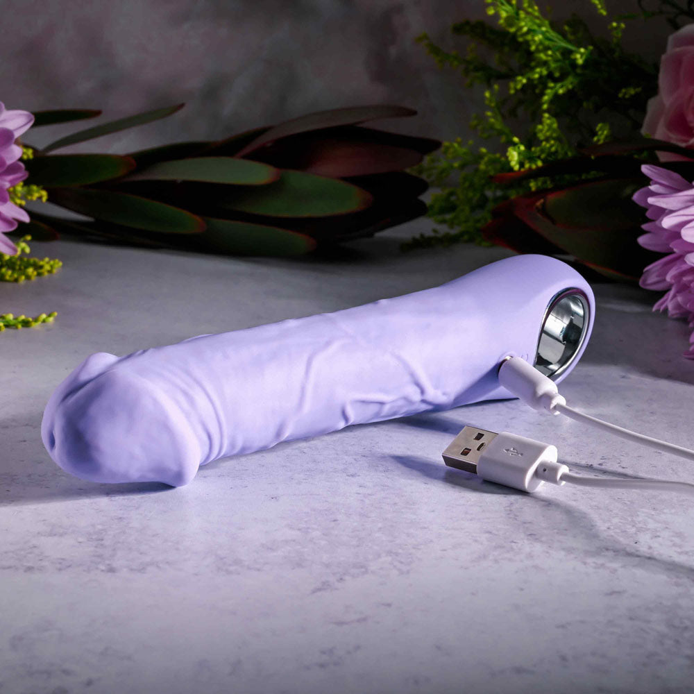 Evolved Purple Fantasy Purple 18.4 Cm Usb Rechargeable Vibrator