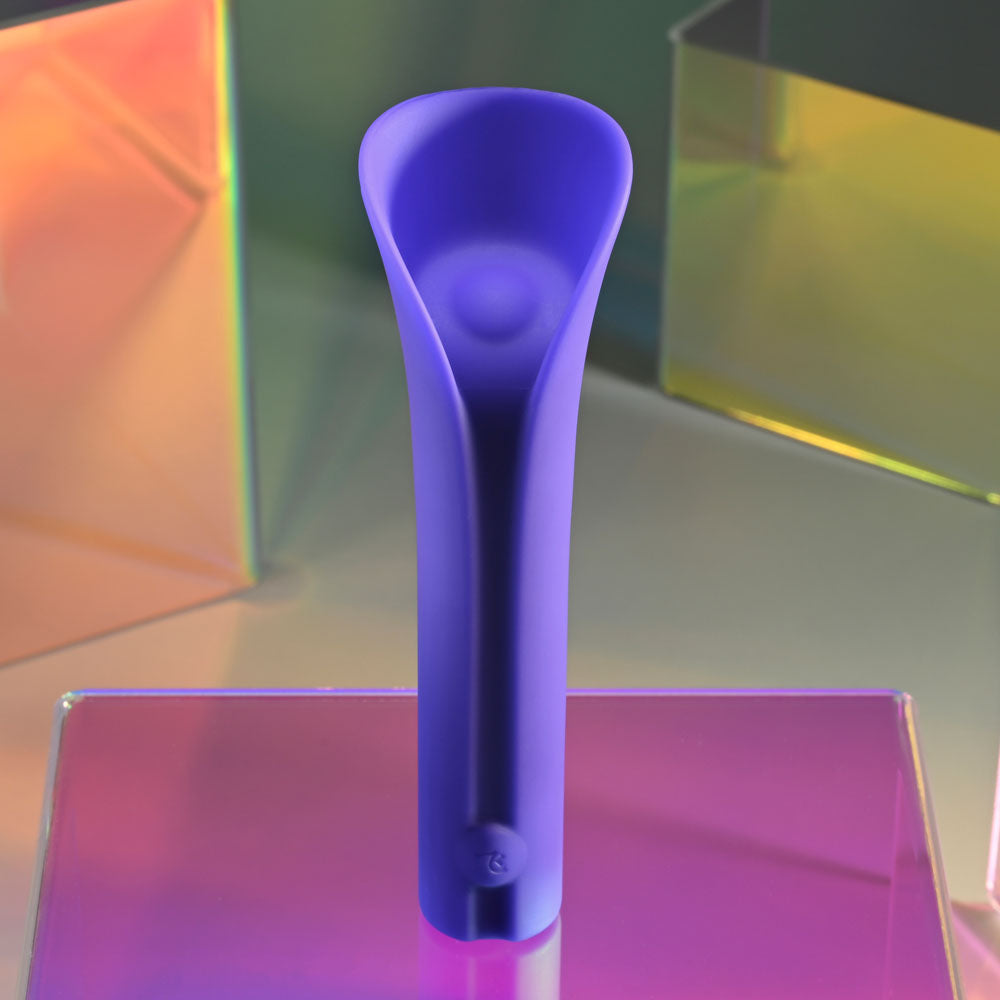 Evolved Full Coverage Purple 11.9 Cm Usb Rechargeable Bullet