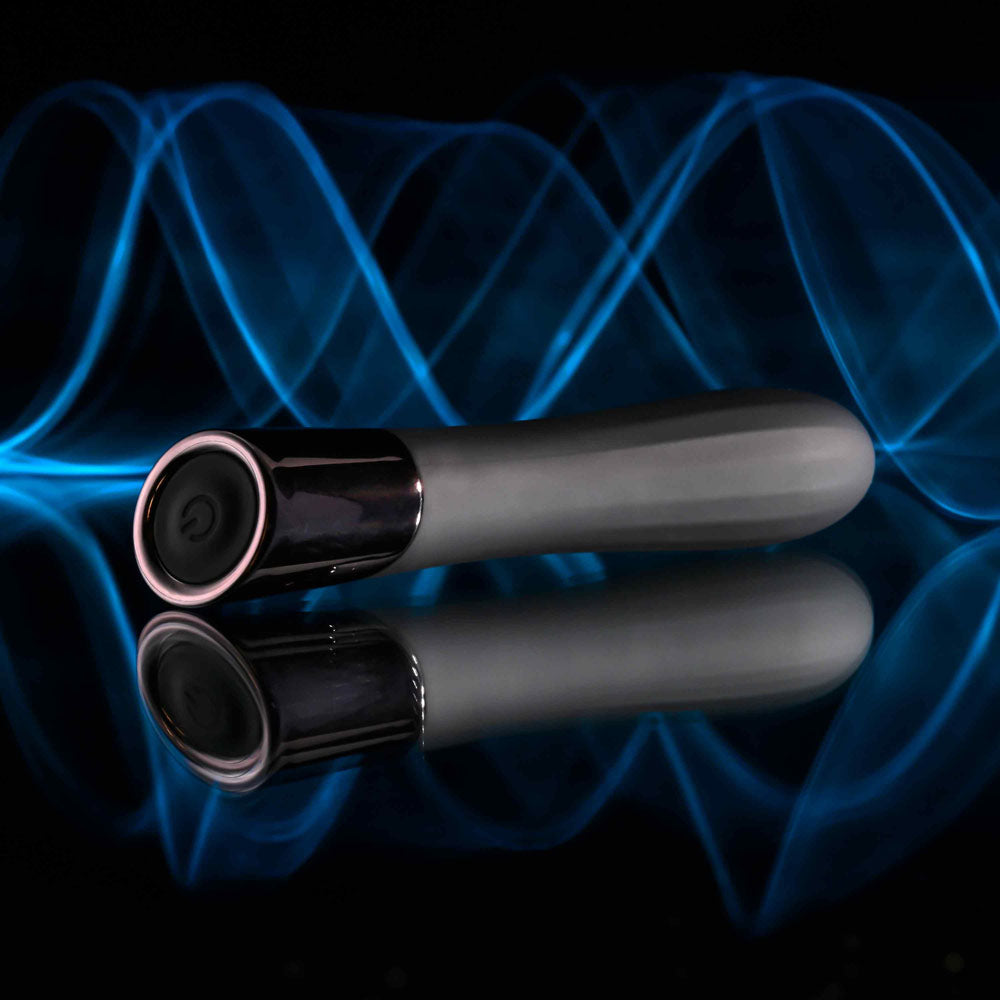 Evolved Back In Black Black 11.9 Cm Usb Rechargeable Bullet
