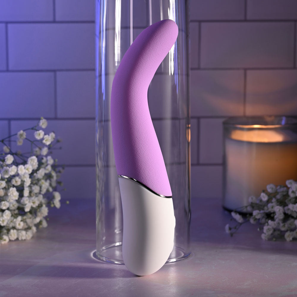 Evolved Slip Of The Tongue Purple 21.1 Cm Usb Rechargeable Flicking Tongue Vibrator