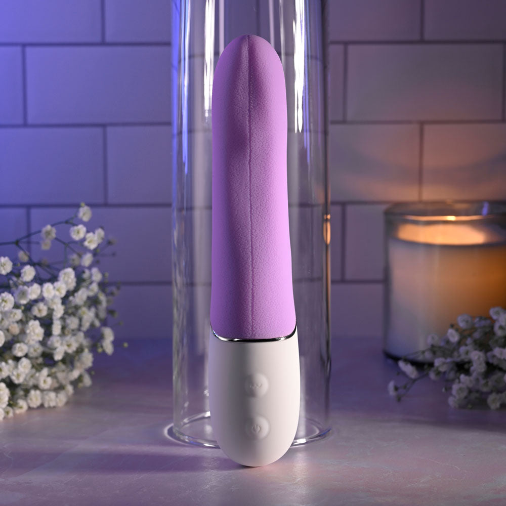 Evolved Slip Of The Tongue Purple 21.1 Cm Usb Rechargeable Flicking Tongue Vibrator