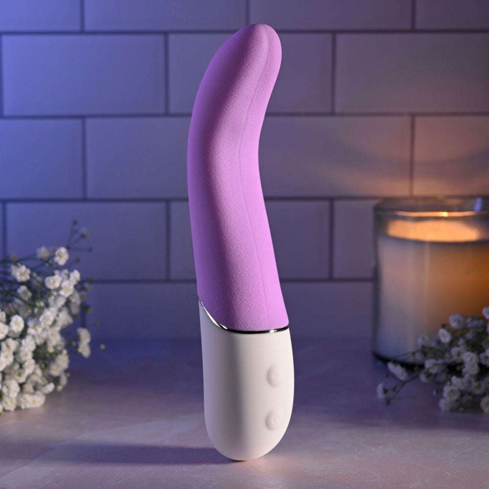 Evolved Slip Of The Tongue Purple 21.1 Cm Usb Rechargeable Flicking Tongue Vibrator
