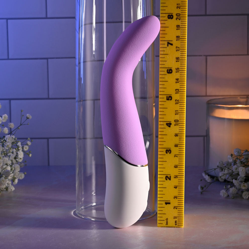 Evolved Slip Of The Tongue Purple 21.1 Cm Usb Rechargeable Flicking Tongue Vibrator