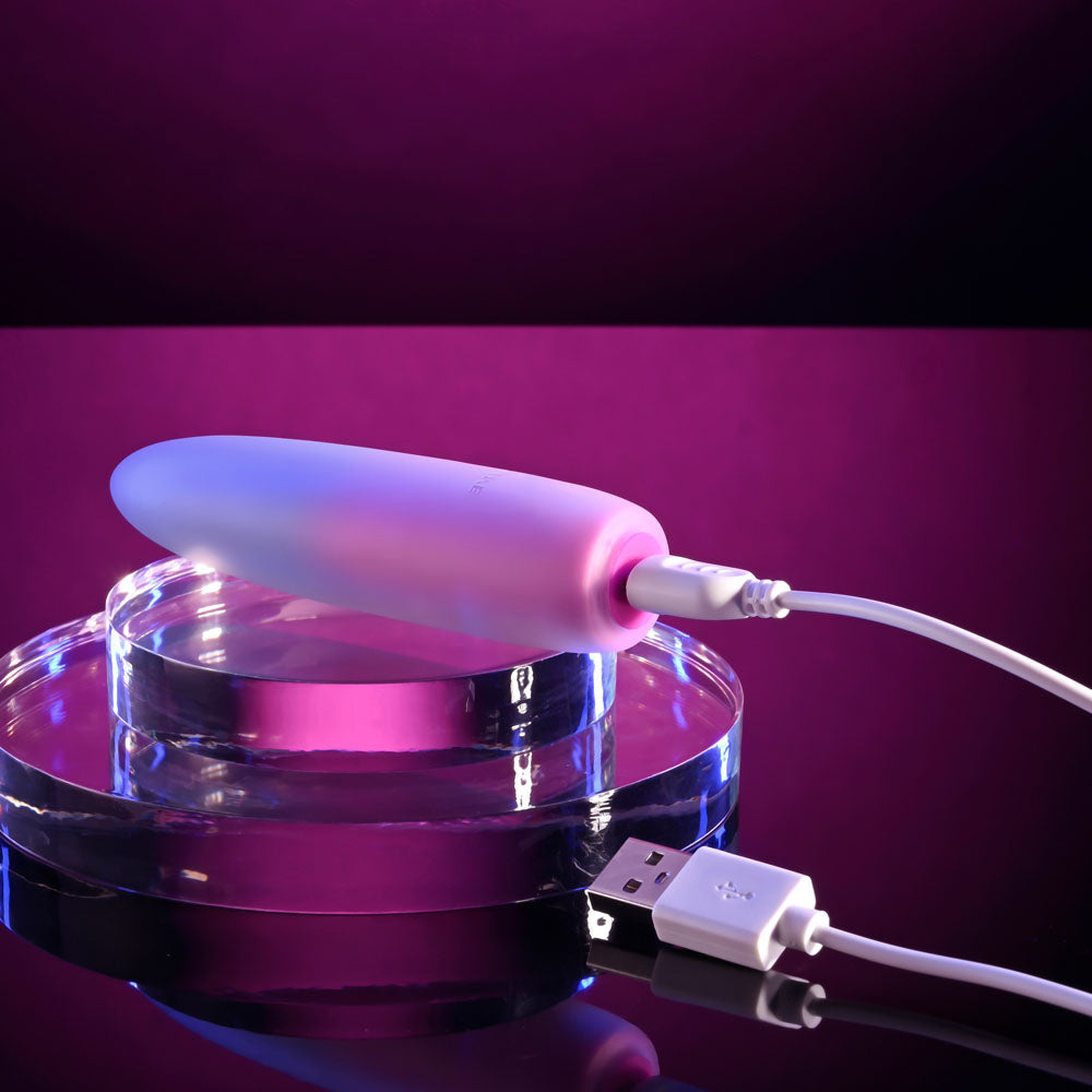 Evolved Paradise Bullet Pink/Purple 10.2 Cm Usb Rechargeable Bullet