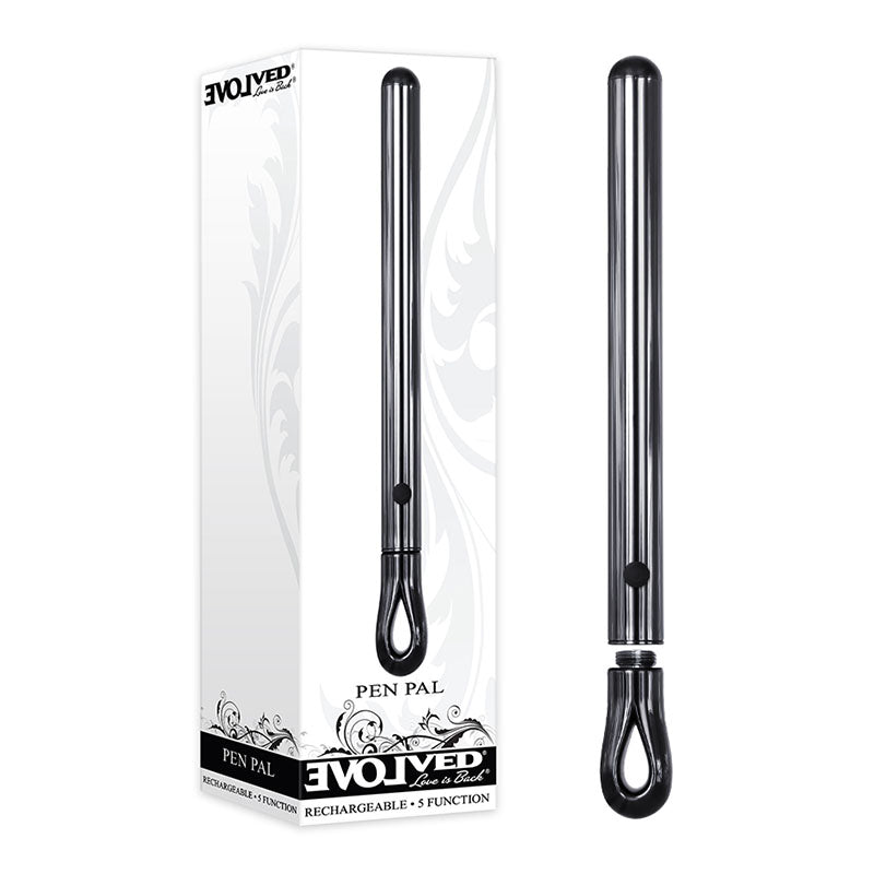Evolved Pen Pal Metallic 11.3 Cm Usb Rechargeable Vibrator