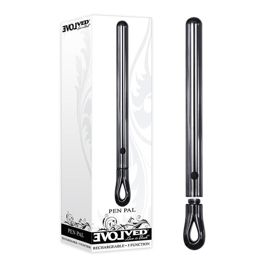 Evolved Pen Pal Metallic 11.3 Cm Usb Rechargeable Vibrator