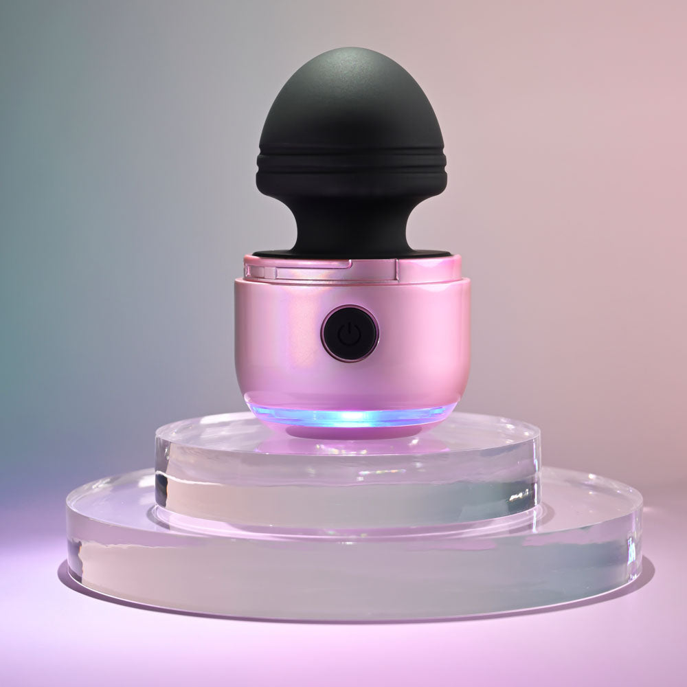 Evolved Vacation Vibes Vibrating Pink/Black 8.5 Cm Usb Rechargeable Vibrating Stimulator