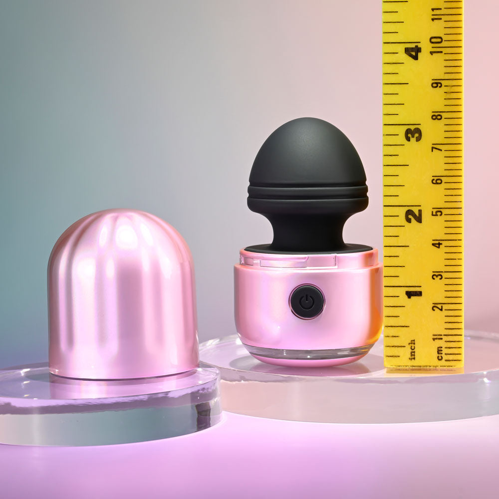 Evolved Vacation Vibes Vibrating Pink/Black 8.5 Cm Usb Rechargeable Vibrating Stimulator