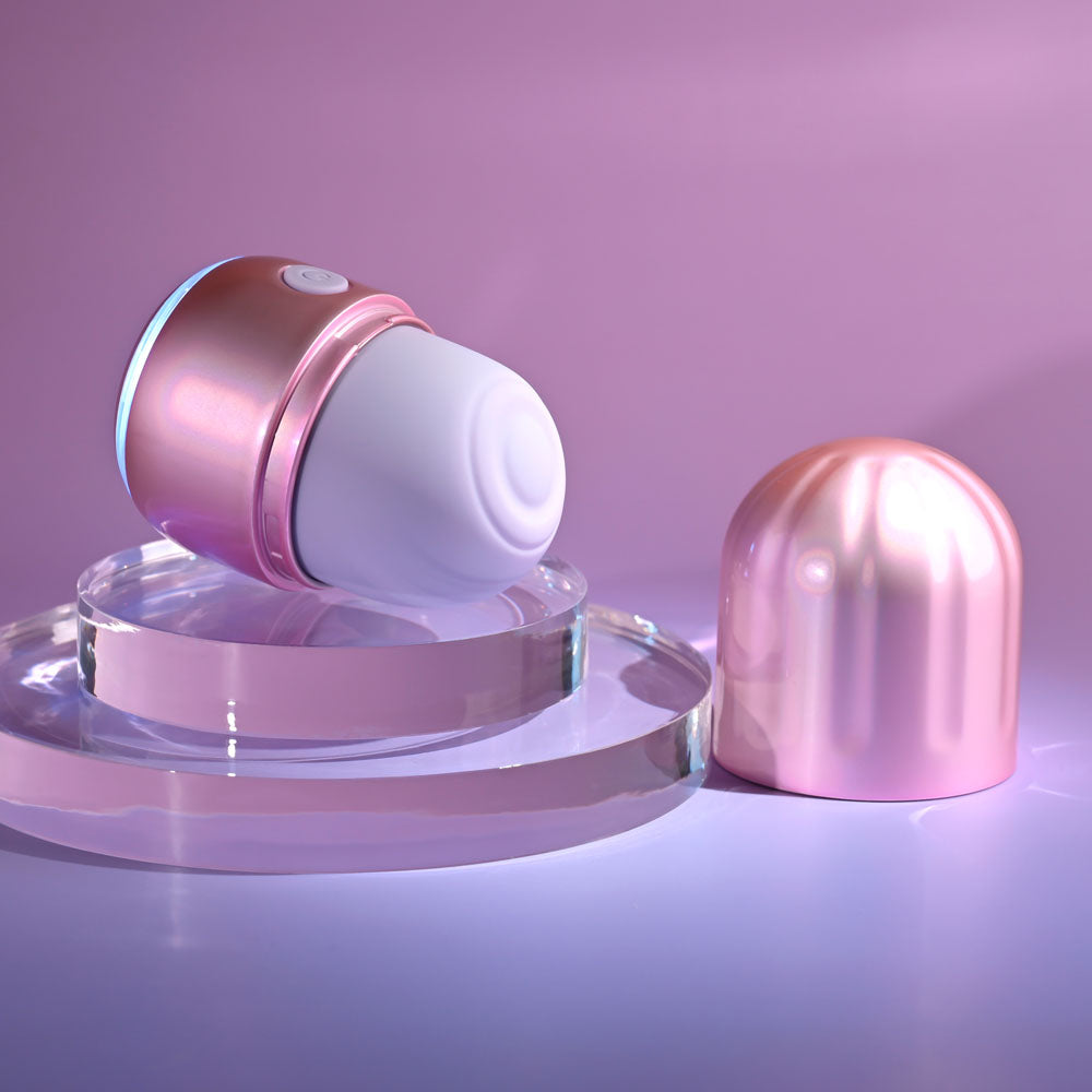 Evolved Vacation Vibes Tapping Pink 8.5 Cm Usb Rechargeable Tapping Stimulator