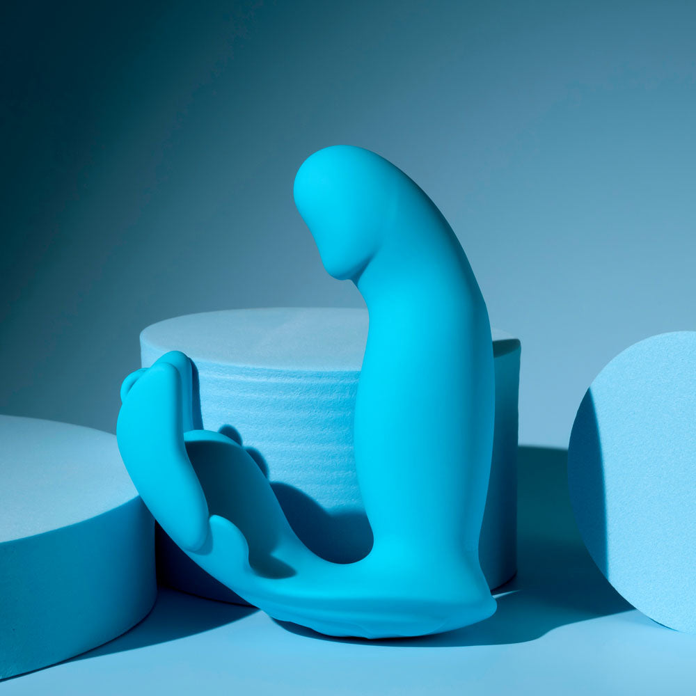 Evolved Spread Your Wings Blue Usb Rechargeable Wearable Butterfly Vibrator