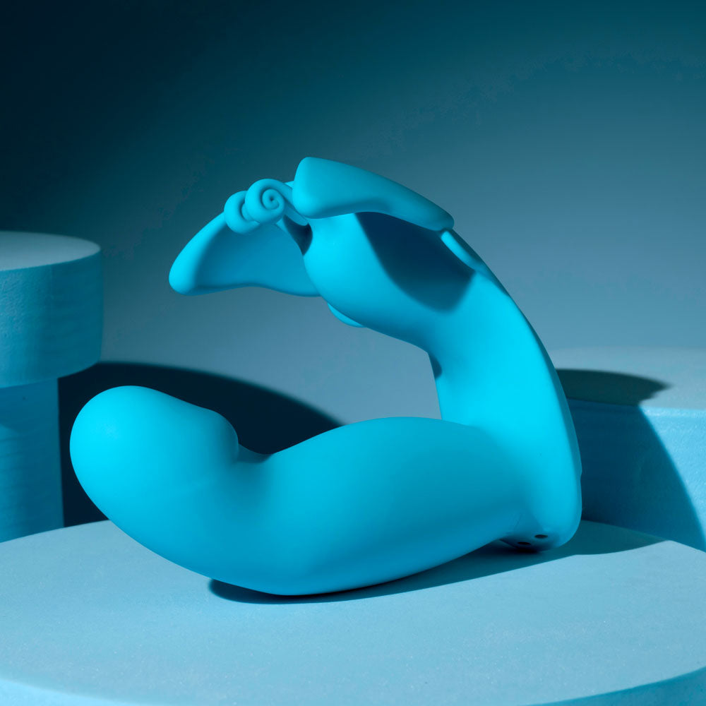 Evolved Spread Your Wings Blue Usb Rechargeable Wearable Butterfly Vibrator