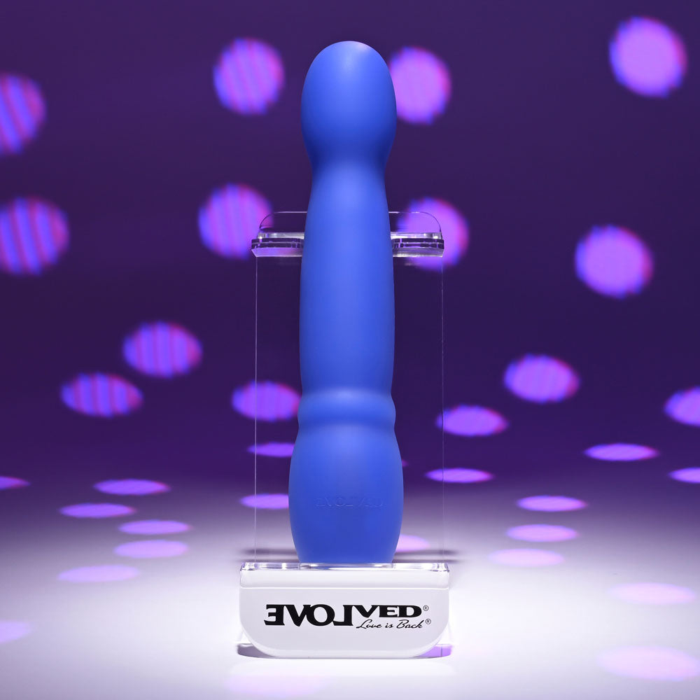 Evolved Disco Diva Blue 20.9 Cm Usb Rechargeable Light Up Vibrator