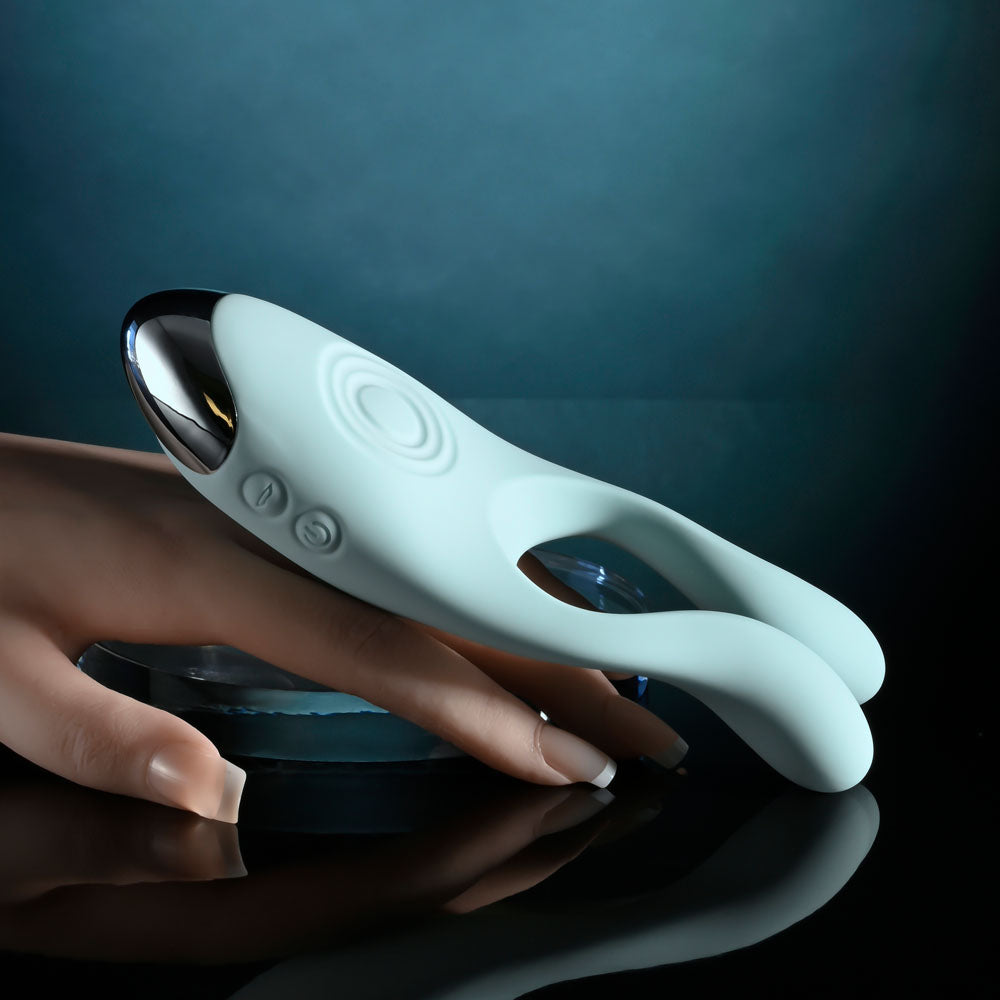 Evolved Couples Therapy Teal Usb Rechargeable Couples Stimulator