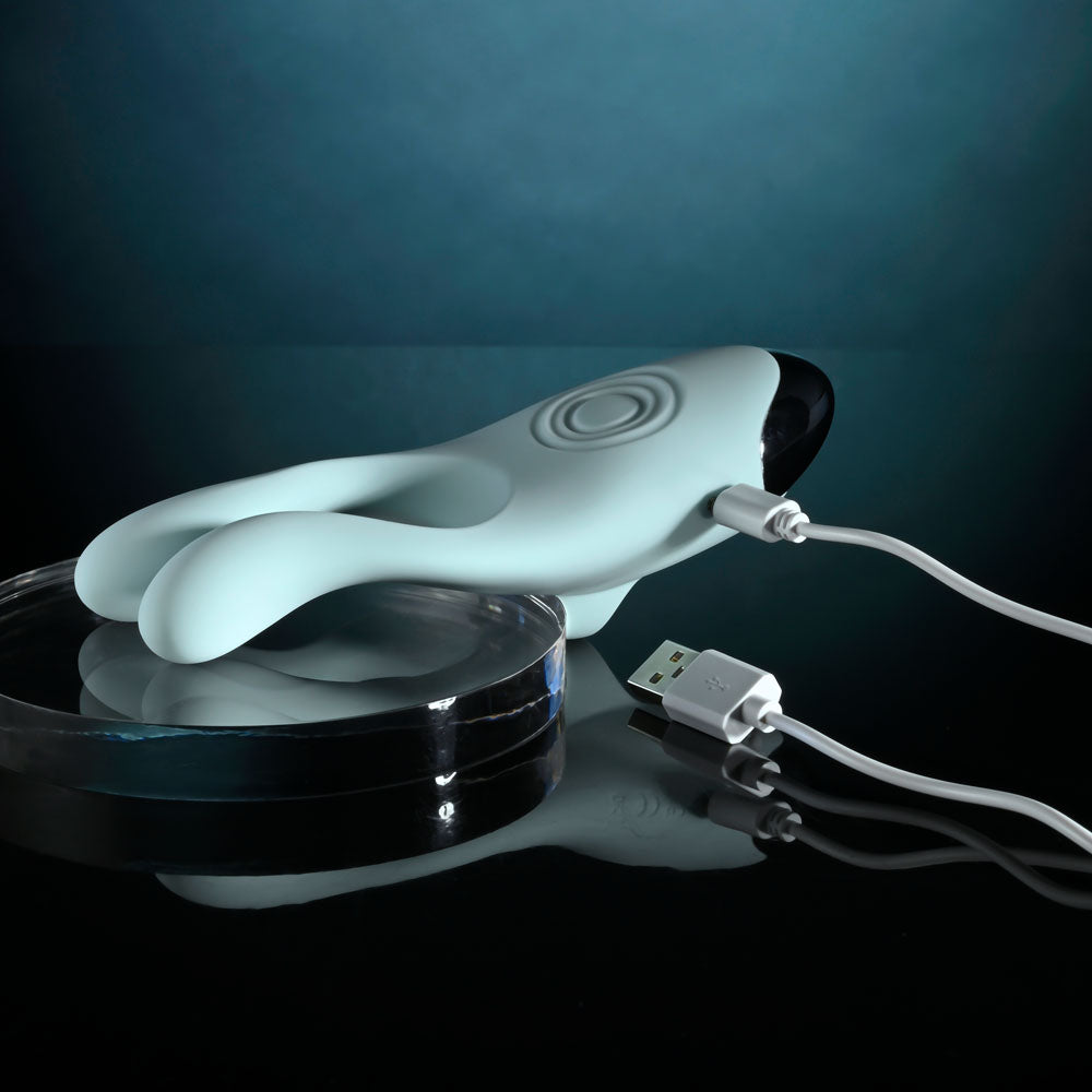 Evolved Couples Therapy Teal Usb Rechargeable Couples Stimulator