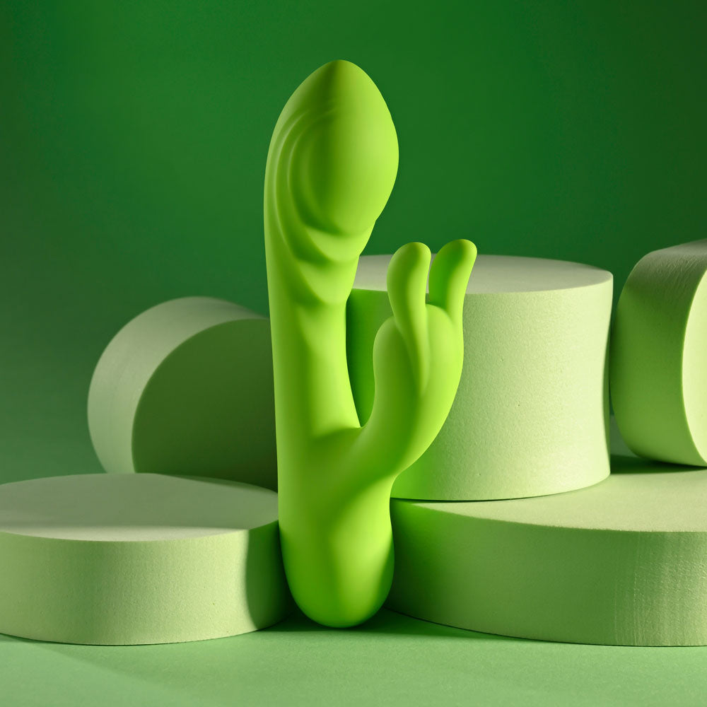 Evolved Brat Bunny Green 16.2 Cm Usb Rechargeable Rabbit Vibrator