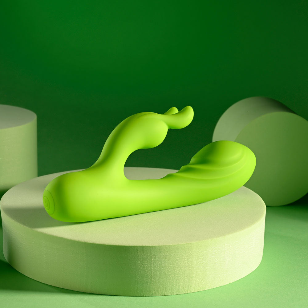 Evolved Brat Bunny Green 16.2 Cm Usb Rechargeable Rabbit Vibrator