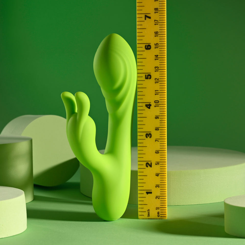 Evolved Brat Bunny Green 16.2 Cm Usb Rechargeable Rabbit Vibrator