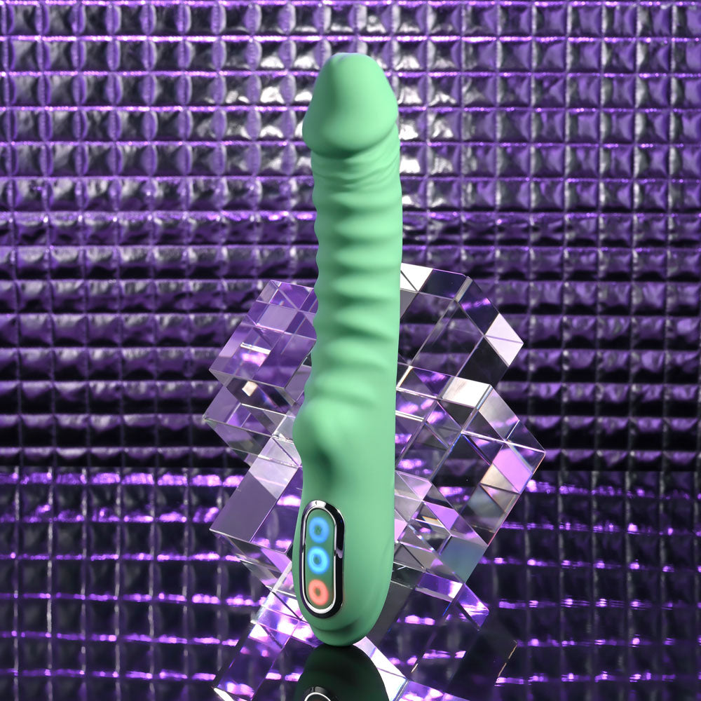 Evolved Full Throttle Mint Green 24.1 Cm Usb Rechargeable Vibrator