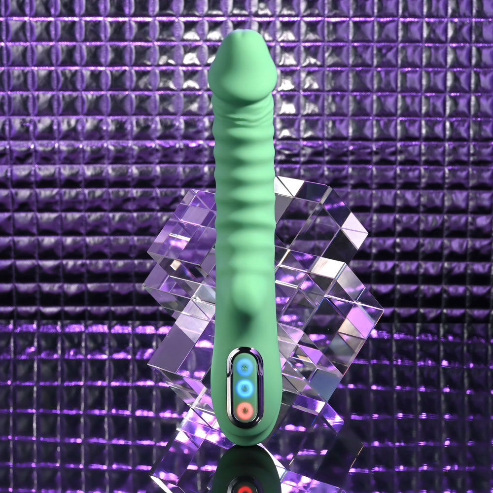 Evolved Full Throttle Mint Green 24.1 Cm Usb Rechargeable Vibrator