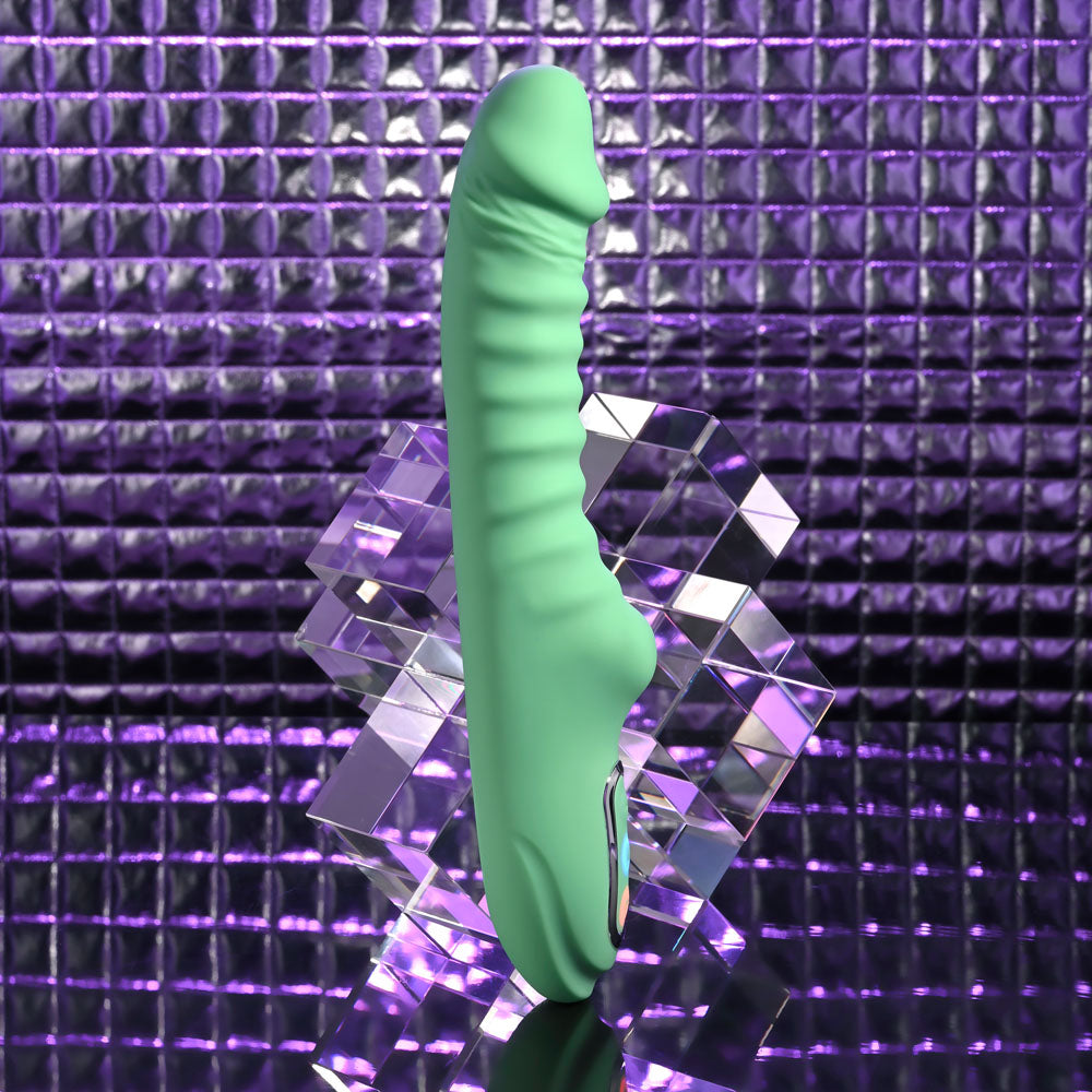 Evolved Full Throttle Mint Green 24.1 Cm Usb Rechargeable Vibrator