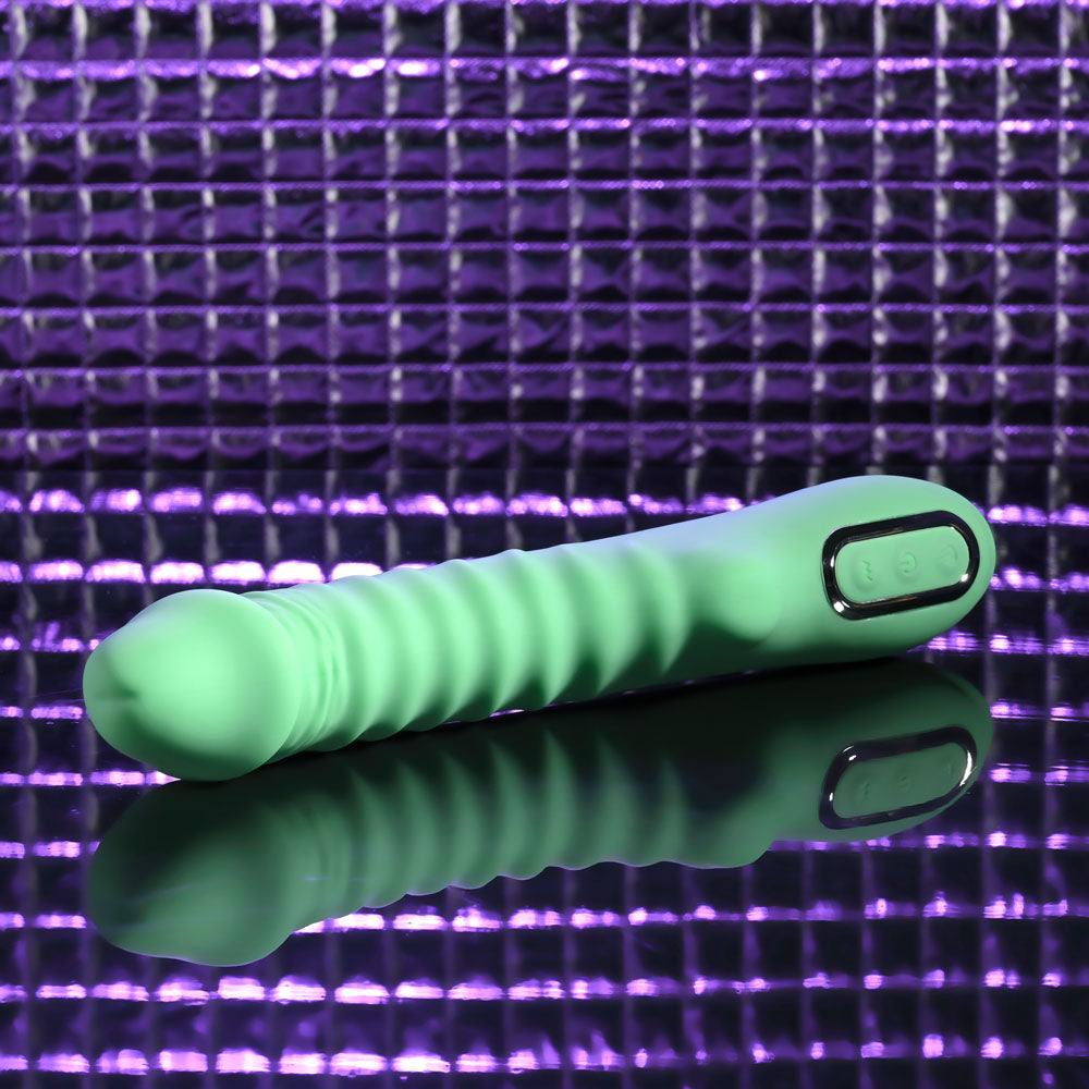 Evolved Full Throttle Mint Green 24.1 Cm Usb Rechargeable Vibrator
