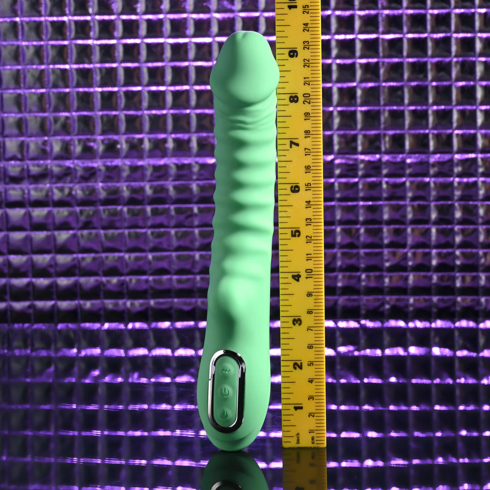 Evolved Full Throttle Mint Green 24.1 Cm Usb Rechargeable Vibrator