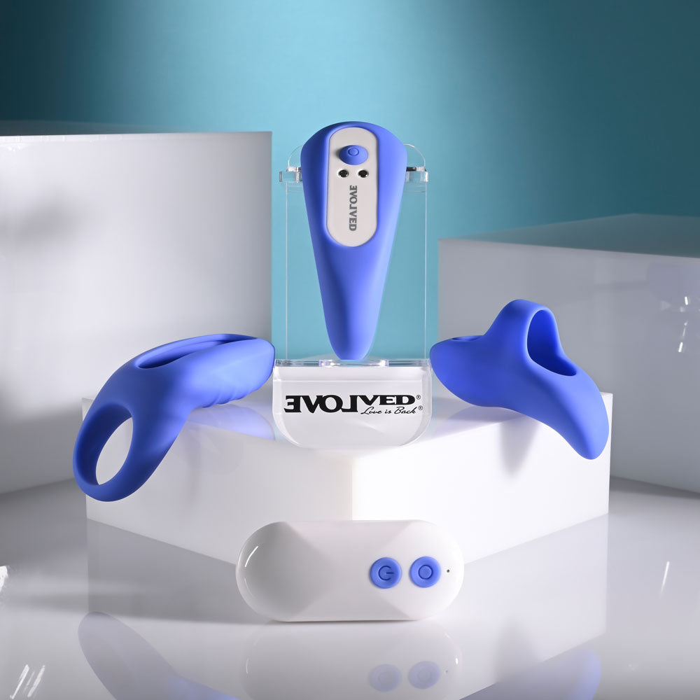 Evolved Take Your Pick Rechargeable Bullet With 3 Interchargeable Sleeves