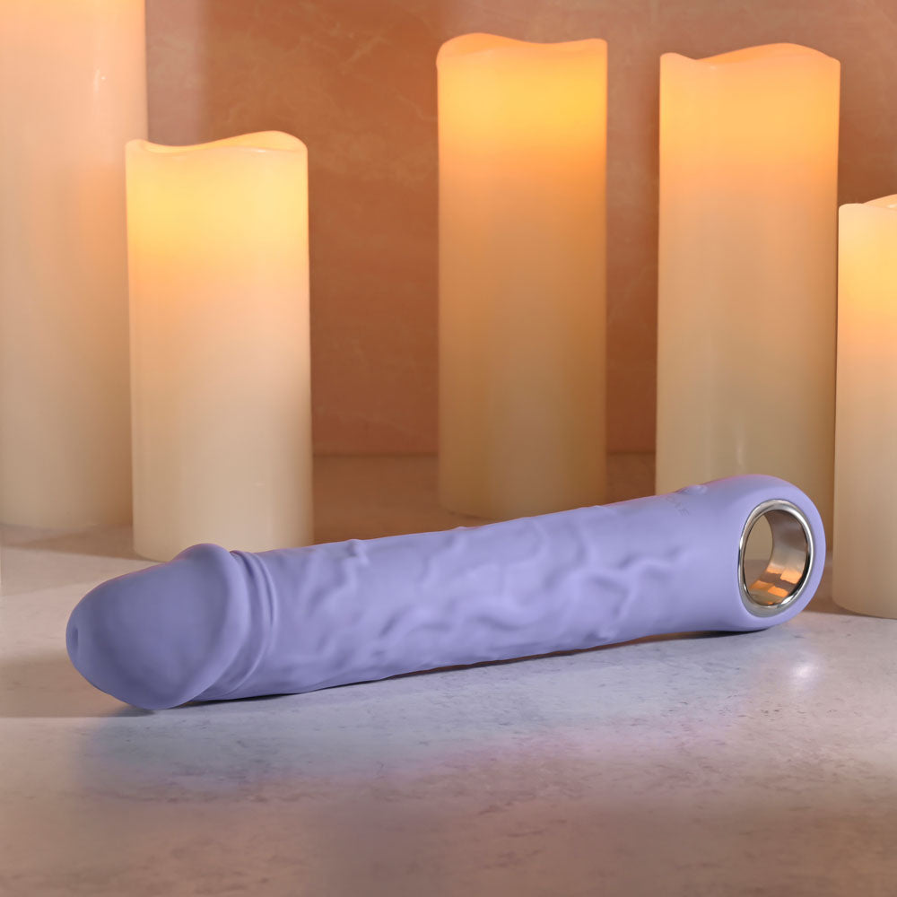 Evolved Large Purple Fantasy Purple 21.8 Cm Usb Rechargeable Vibrator