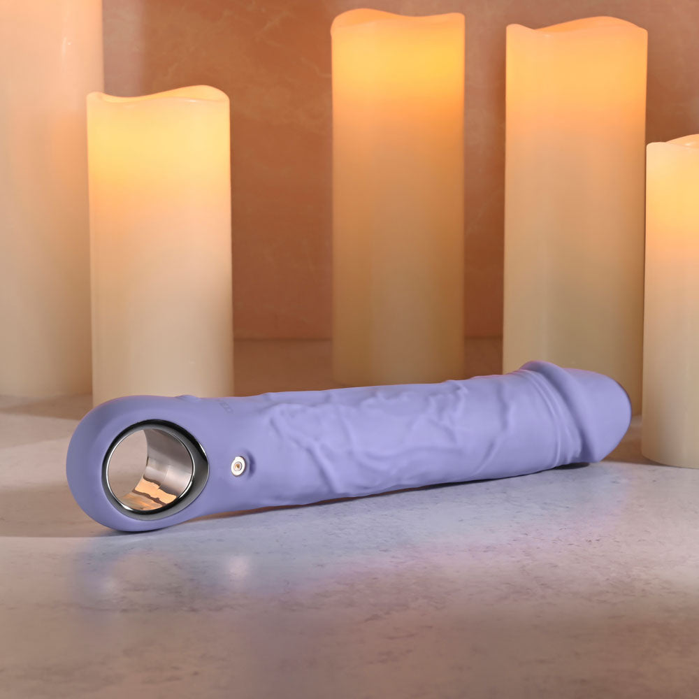 Evolved Large Purple Fantasy Purple 21.8 Cm Usb Rechargeable Vibrator