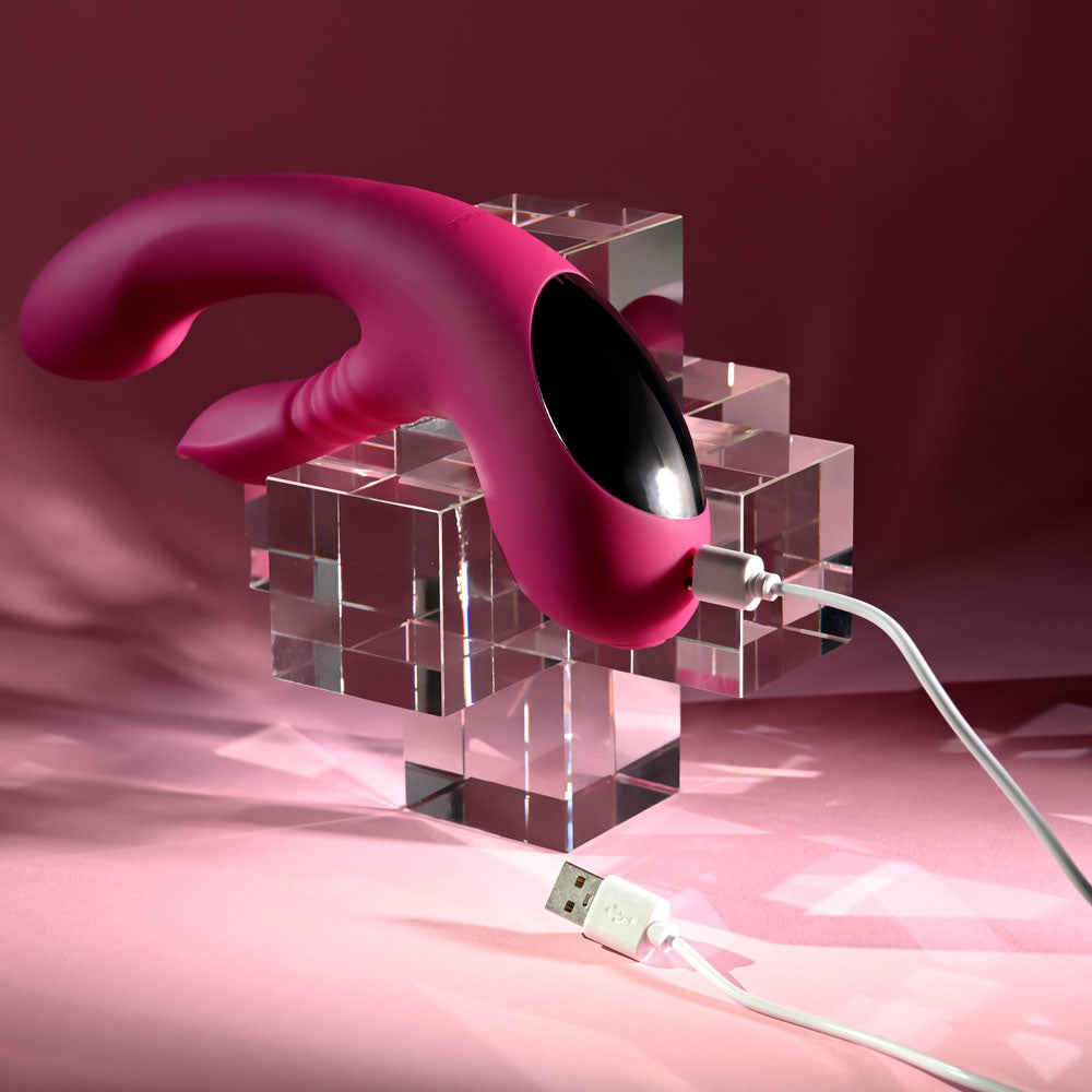Evolved Gentle Persuasion Pink 20 Cm Usb Rechargeable Rabbit Vibrator
