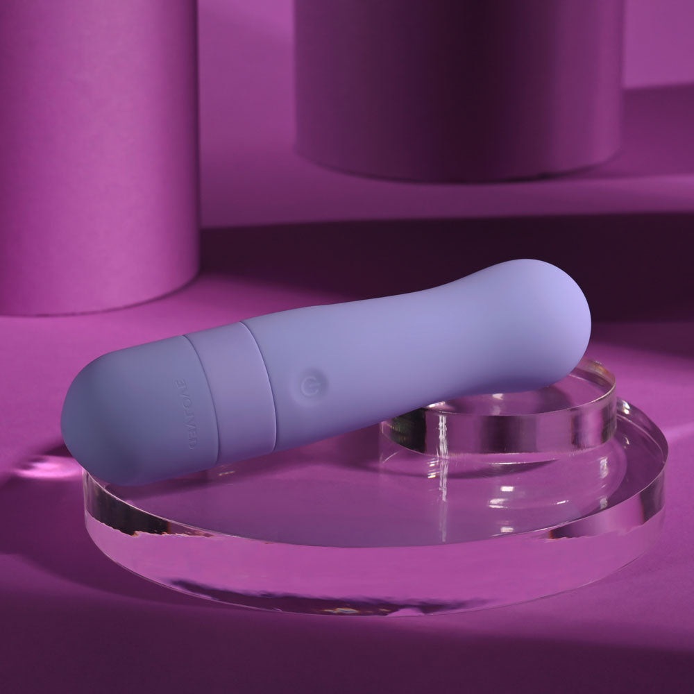 Evolved Squishy Bullet Purple 11 Cm Usb Rechargeable Bullet