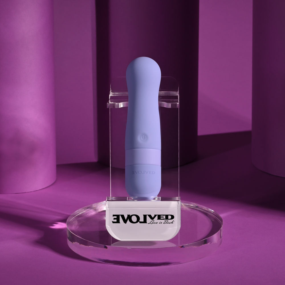 Evolved Squishy Bullet Purple 11 Cm Usb Rechargeable Bullet