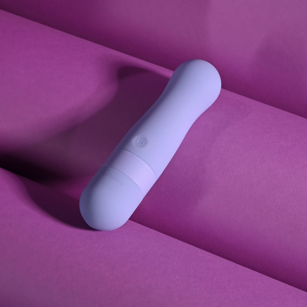 Evolved Squishy Bullet Purple 11 Cm Usb Rechargeable Bullet