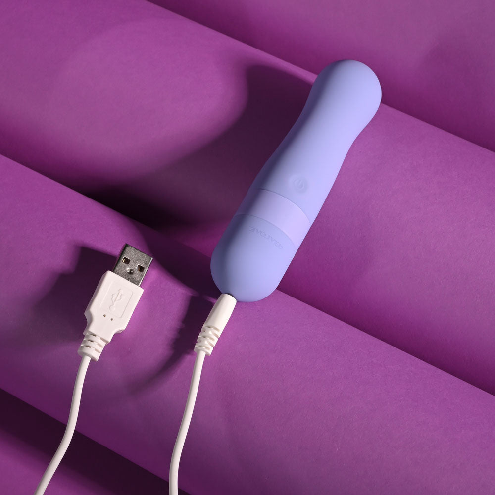 Evolved Squishy Bullet Purple 11 Cm Usb Rechargeable Bullet