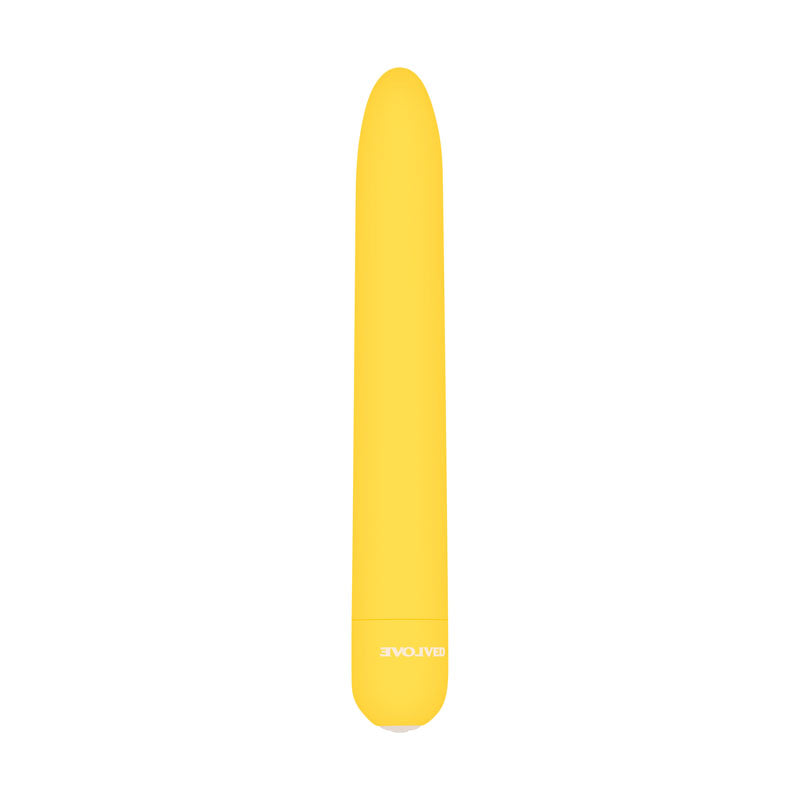 Evolved Sunny Sensations Yellow 18.6 Cm Usb Rechargeable Vibrator