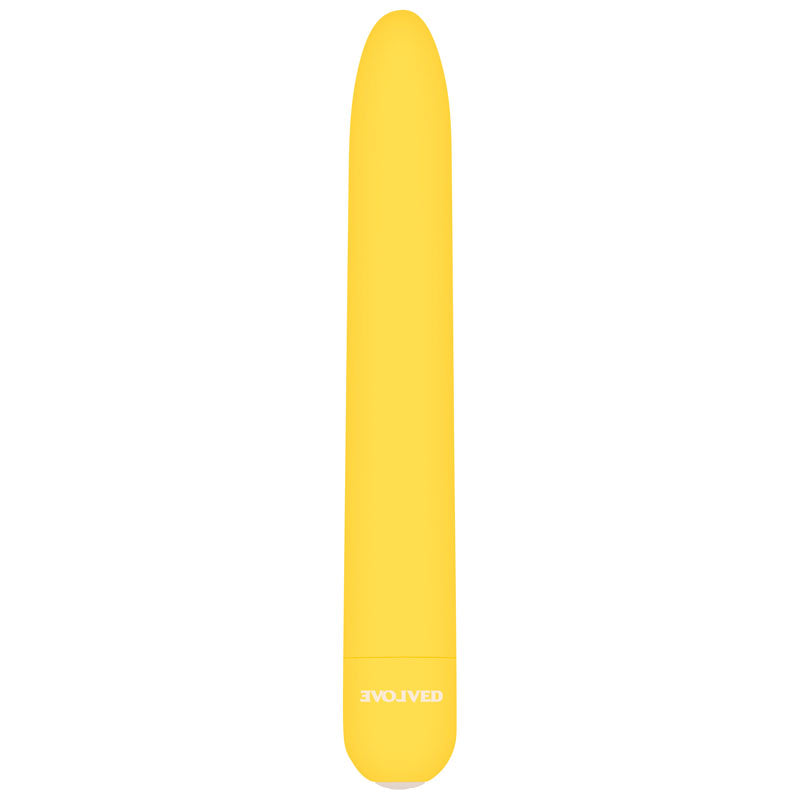 Evolved Sunny Sensations Yellow 18.6 Cm Usb Rechargeable Vibrator