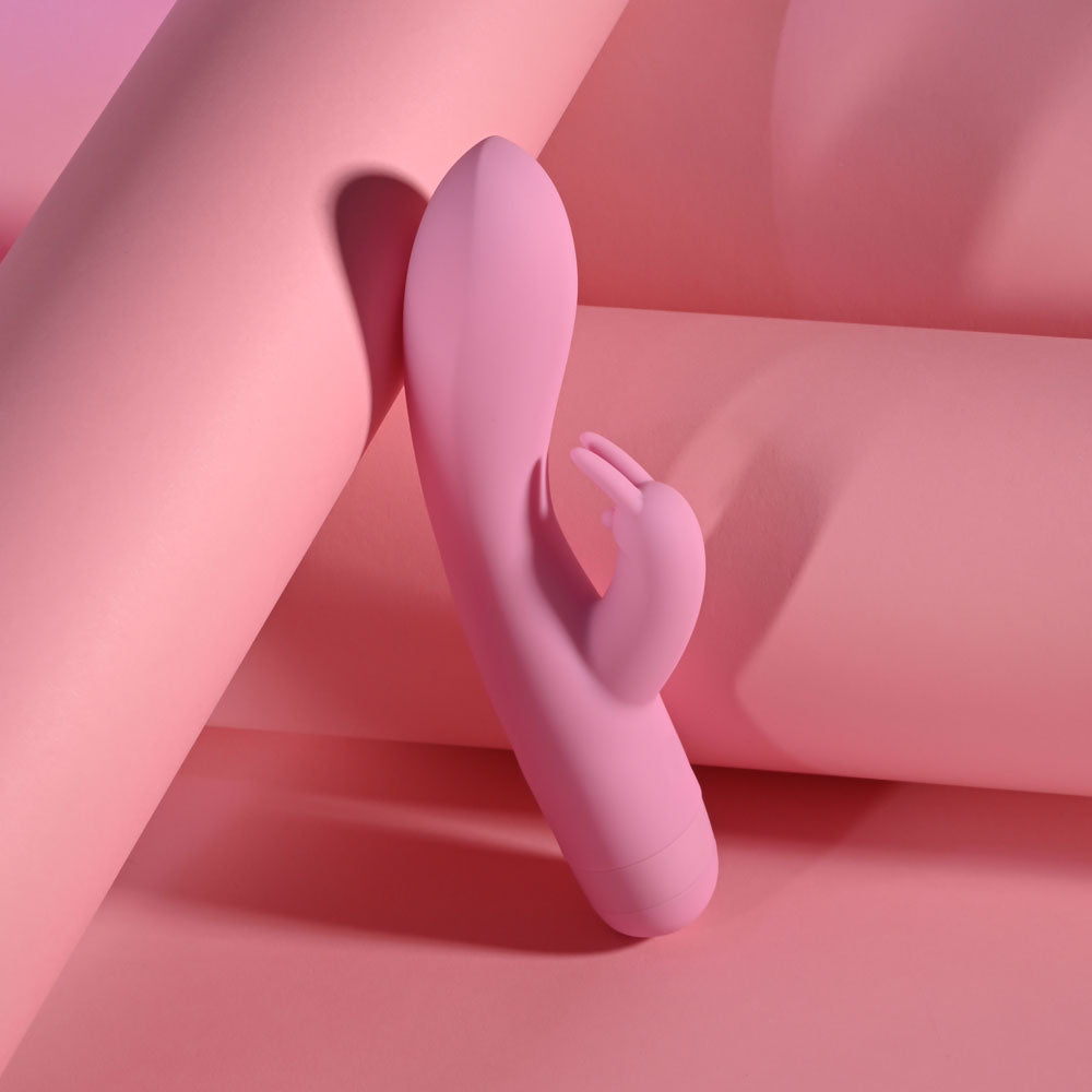 Evolved Cushy Bunny Pink 19.1 Cm Usb Rechargeable Rabbit Vibrator