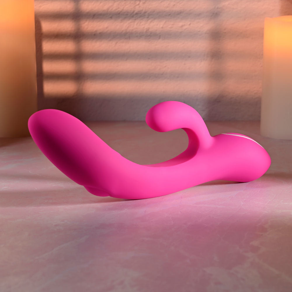 Evolved G Tapper Pink Usb Rechargeable Rabbit Vibrator