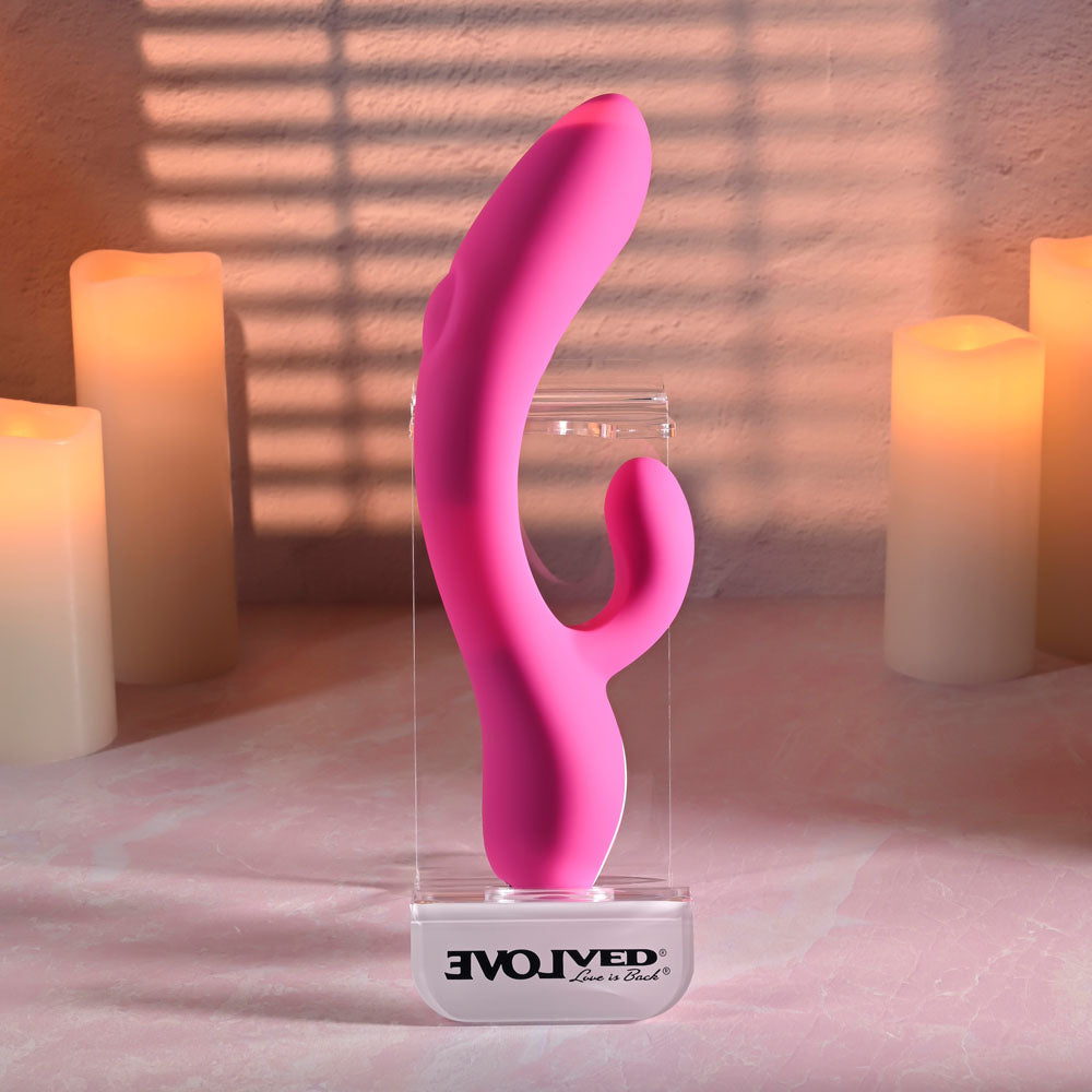 Evolved G Tapper Pink Usb Rechargeable Rabbit Vibrator