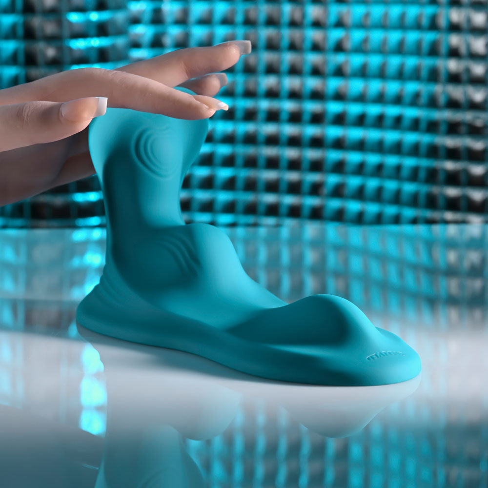 Evolved Bump & Grind Blue Usb Rechargeable Vibrating Grinder Pad