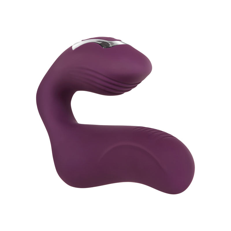 Evolved Helping Hand Purple Usb Rechargeable Dual Finger Stimulator