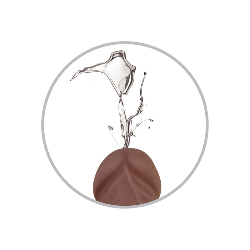 Evolved Big Shot Brown Brown 20.3 Cm (8'') Usb Rechargeable Squirting Dong