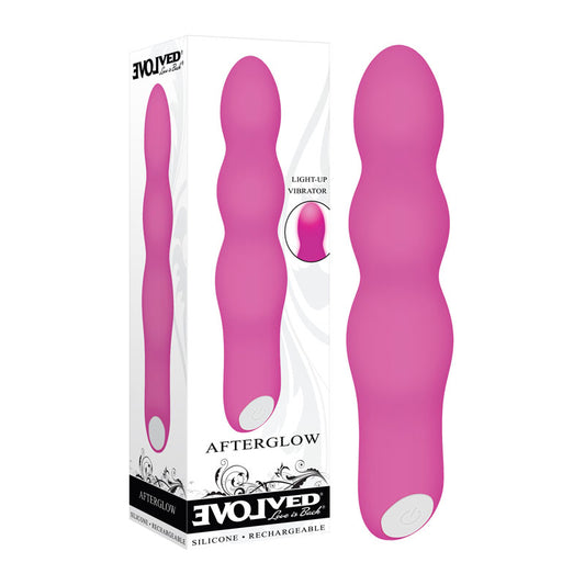 Evolved Afterglow Pink 16.5 Cm Usb Rechargeable Vibrator