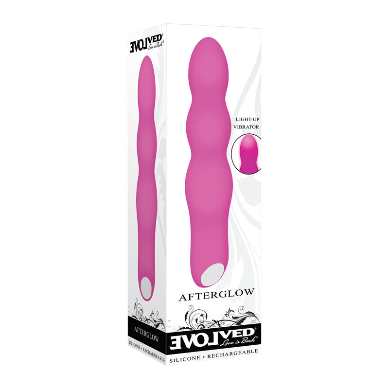 Evolved Afterglow Pink 16.5 Cm Usb Rechargeable Vibrator