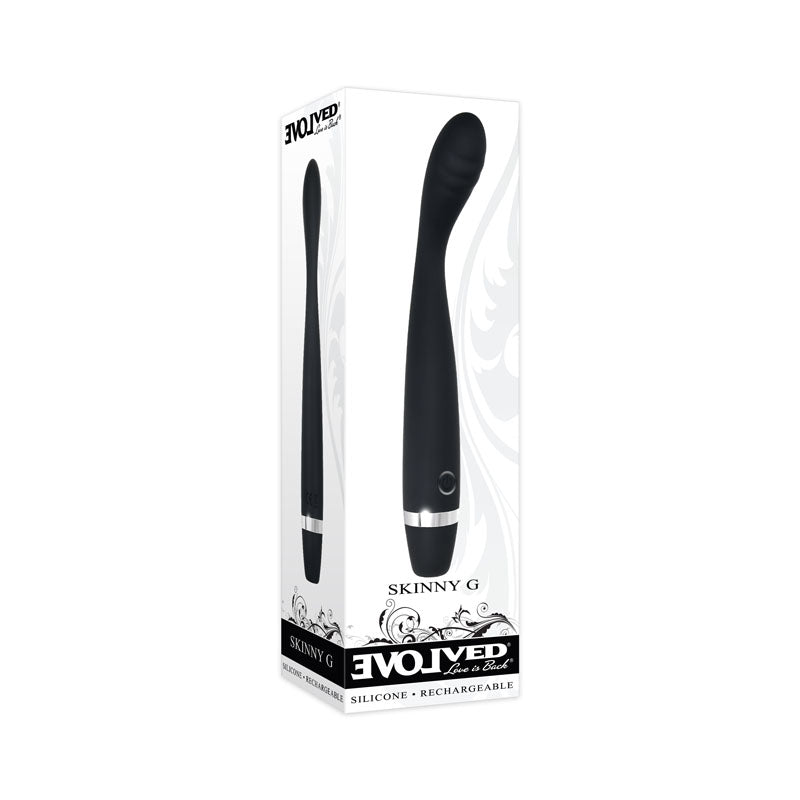 Evolved Skinny G Black 17.8 Cm Usb Rechargeable Vibrator