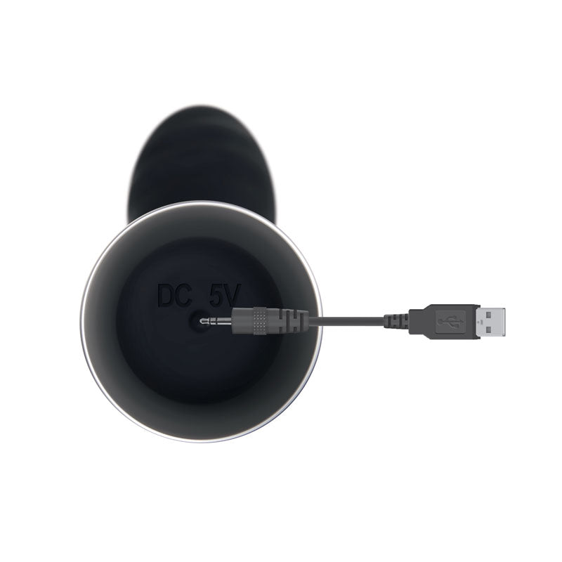 Evolved Skinny G Black 17.8 Cm Usb Rechargeable Vibrator