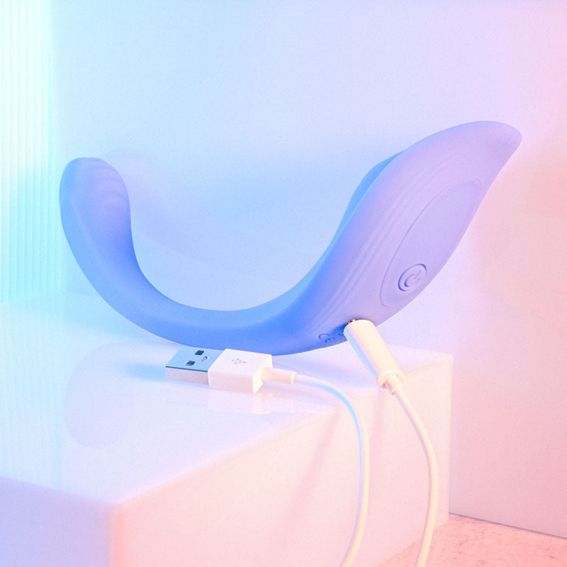 Evolved Anywhere Vibe Purple Usb Rechargeable Flexible Vibe With Remote