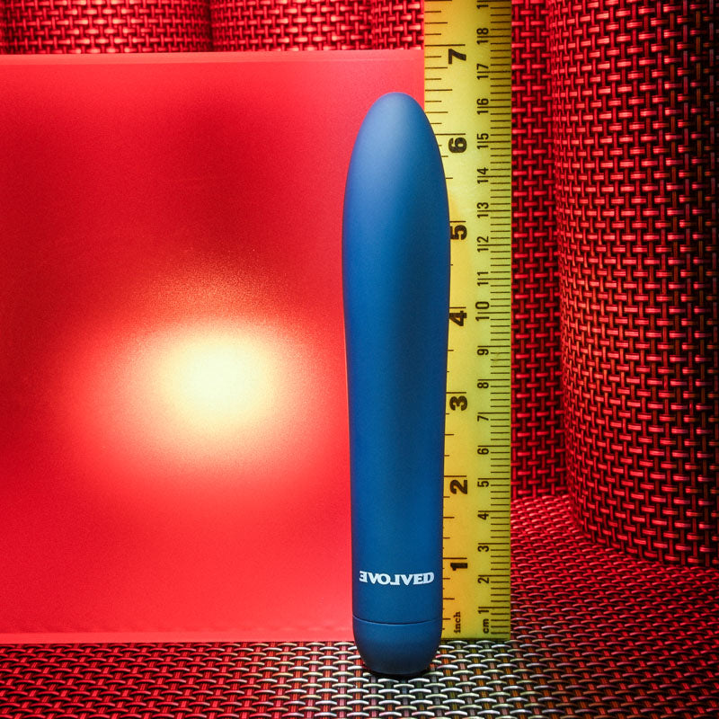 Evolved Straight Forward Blue 16.5 Cm Usb Rechargeable Vibrator