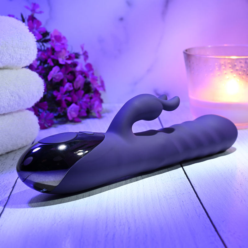 Evolved Rascally Rabbit Purple 22.9 Cm Usb Rechargeable Rabbit Vibrator